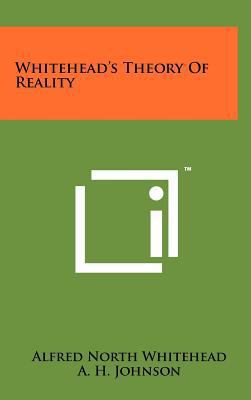 Whitehead's Theory Of Reality 1258058723 Book Cover