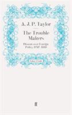 The Trouble Makers 0571243231 Book Cover