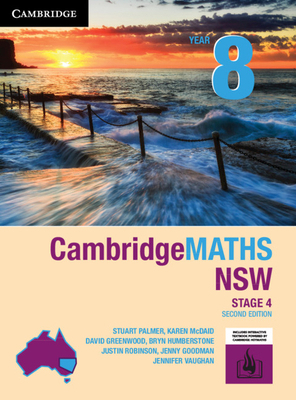 CambridgeMATHS NSW Stage 4 Year 8 1108466273 Book Cover