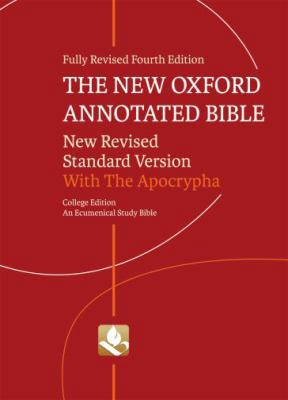 New Oxford Annotated Bible-NRSV-College 0195289595 Book Cover