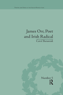 James Orr, Poet and Irish Radical 0367876000 Book Cover