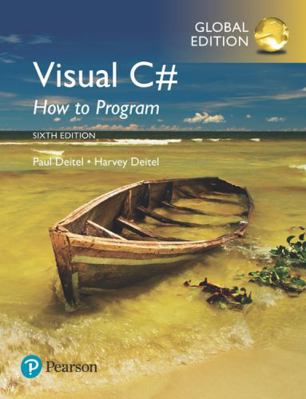 Visual C# How to Program, Global Edition 1292153466 Book Cover