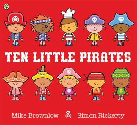 Ten Little Pirates 1408336944 Book Cover