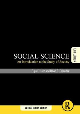 Social Science: An Introduction To The Study Of... 0815366671 Book Cover