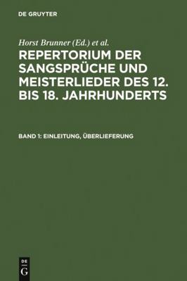 Einleitung, Überlieferung [German] 3484105011 Book Cover