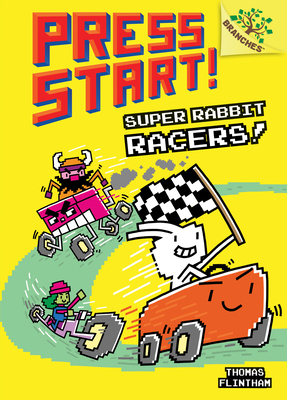 Super Rabbit Racers!: A Branches Book (Press St... 1338034790 Book Cover