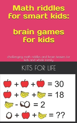 Math riddles for smart kids: brain games for ki... B09DMP9K7J Book Cover