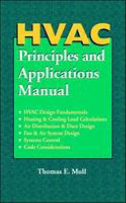 HVAC Principles and Applications Manual 007044451X Book Cover