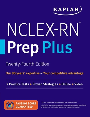 Nclex-RN Prep Plus: 2 Practice Tests + Proven S... 1506255442 Book Cover