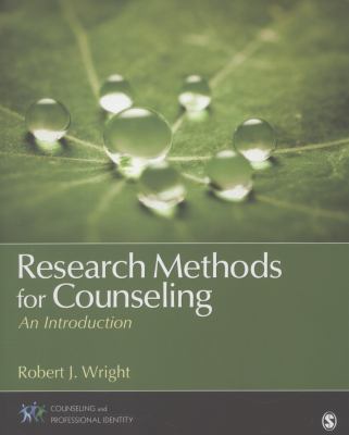 Research Methods for Counseling: An Introduction 1452203946 Book Cover
