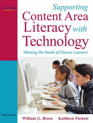 Supporting Content Area Literacy with Technolog... 0205511856 Book Cover