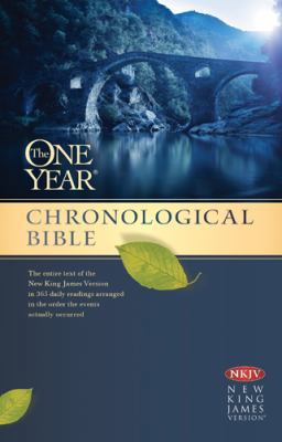 One Year Chronological Bible-NKJV 1414376553 Book Cover