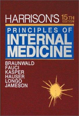 Harrison's Principles of Internal Medicine (Vol... 0070072736 Book Cover