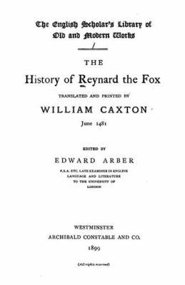 The History of Reynard the Fox 0197222676 Book Cover