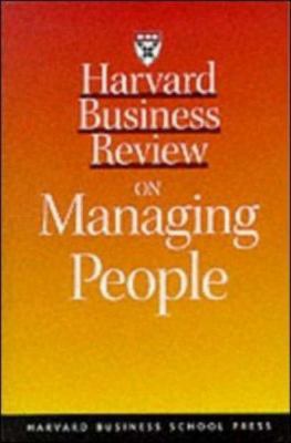 Harvard Business Review on Managing People 0875849075 Book Cover