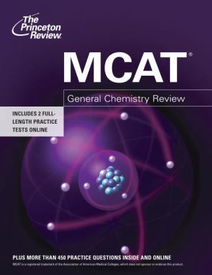 MCAT General Chemistry Review 0375427945 Book Cover