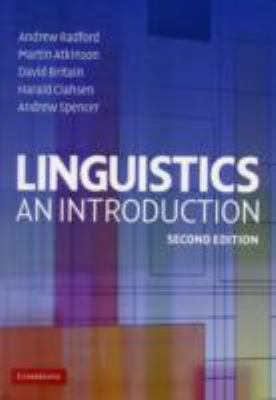 Linguistics 0521614783 Book Cover