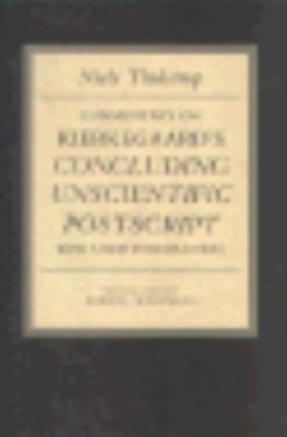 Commentary on Kierkegaard's Concluding Unscient... 0691071802 Book Cover