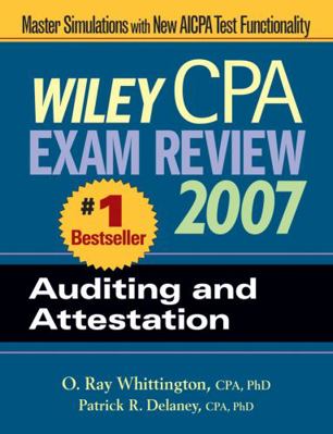 Wiley CPA Exam Review 2007 Auditing and Attesta... 0471797561 Book Cover