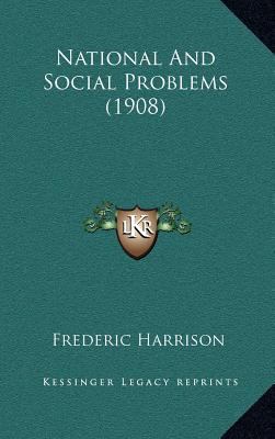 National and Social Problems (1908) 1164437364 Book Cover