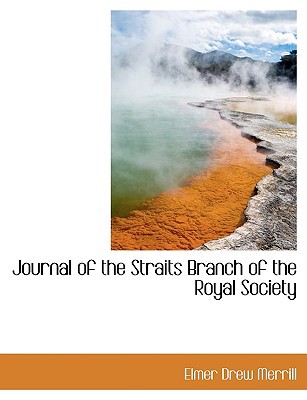 Journal of the Straits Branch of the Royal Society [Large Print] 1116350009 Book Cover