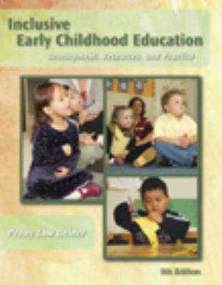 Inclusive Early Childhood Education: Developmen... 1428320865 Book Cover