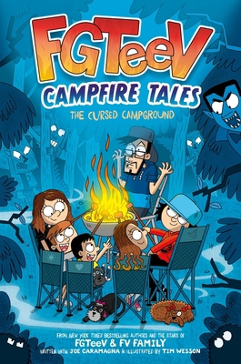 Fgteev Campfire Tales #1: The Cursed Campground 0063349434 Book Cover