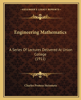 Engineering Mathematics: A Series Of Lectures D... 1164633783 Book Cover