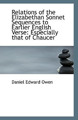 Relations of the Elizabethan Sonnet Sequences t... 1110802382 Book Cover