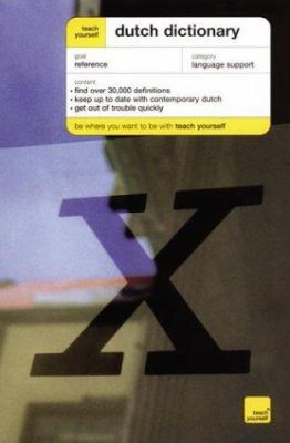 Teach Yourself Dutch Dictionary 0071421386 Book Cover