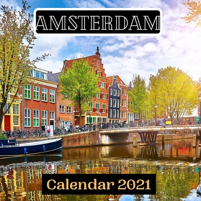 Paperback Amsterdam Calendar 2021 Book