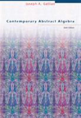 Contemporary Abstract Algebra 0618514716 Book Cover