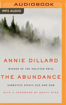 The Abundance: Narrative Essays Old and New 151136243X Book Cover