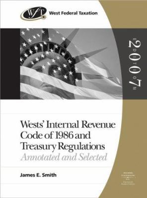 West's Internal Revenue Code of 1986 and Treasu... 0324399243 Book Cover