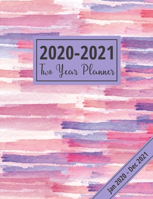 2020-2021 Two Year Planner: Artistic Watercolor... 1671415167 Book Cover