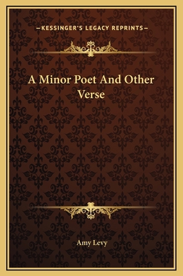 A Minor Poet And Other Verse 1169210872 Book Cover