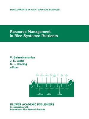Resource Management in Rice Systems: Nutrients:... 9401061335 Book Cover