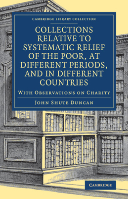 Collections Relative to Systematic Relief of th... 1108083935 Book Cover
