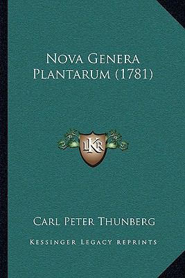 Nova Genera Plantarum (1781) [Latin] 1166301877 Book Cover