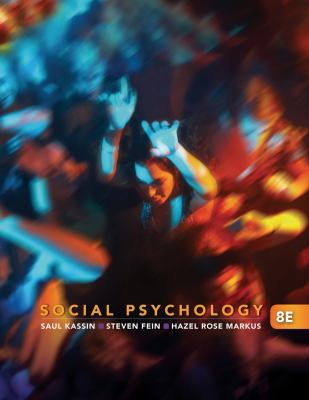 Social Psychology, 8th Edition 0495812404 Book Cover