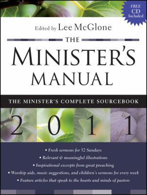 The Minister's Manual [With CDROM] 0470587865 Book Cover