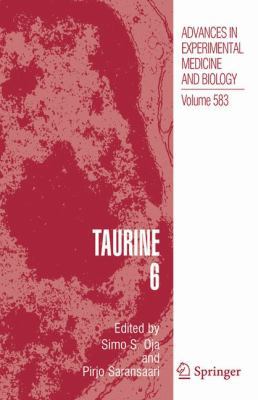 Taurine 6 0387323562 Book Cover