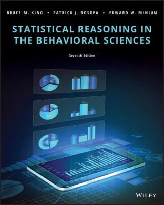 Statistical Reasoning in the Behavioral Sciences 1119379733 Book Cover