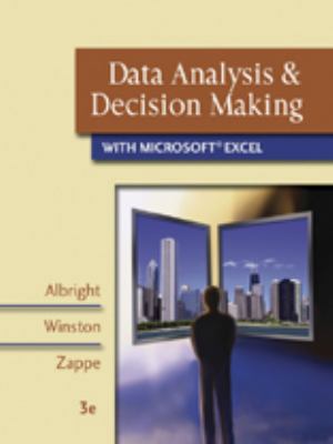 Data Analysis and Decision Making with Microsof... 0324400861 Book Cover