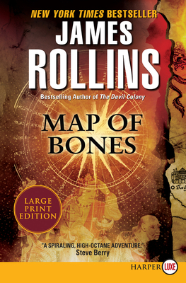 Map of Bones LP [Large Print] 0062066536 Book Cover