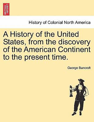 A History of the United States, from the discov... 1241553351 Book Cover