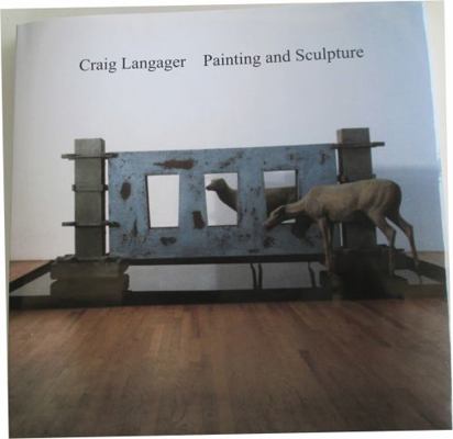Hardcover Craig Langager Painting and Sculpture Book