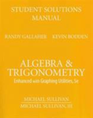 Algebra & Trigonometry: Enhanced with Graphing ... 0136005411 Book Cover