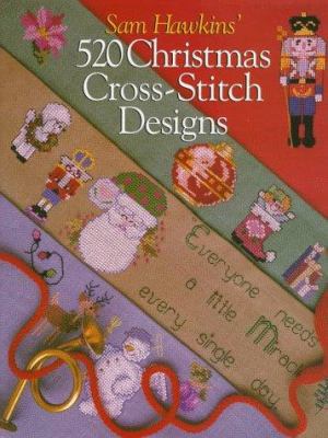 Sam Hawkins' 520 Christmas Cross-Stitch Design 0806913908 Book Cover