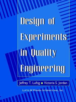 Design of Experiments in Quality Engineering 0070388075 Book Cover